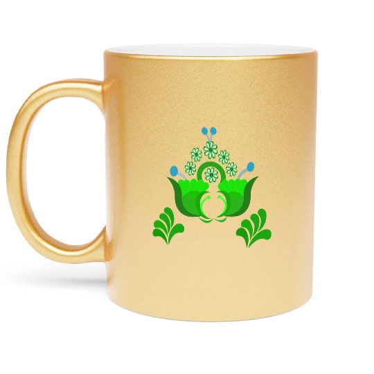 Classic style design Metallic Mugs
