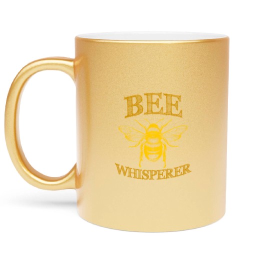 Bumble Bee Metallic Mugs