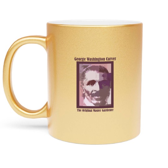George Washington Carver Metallic Mugs