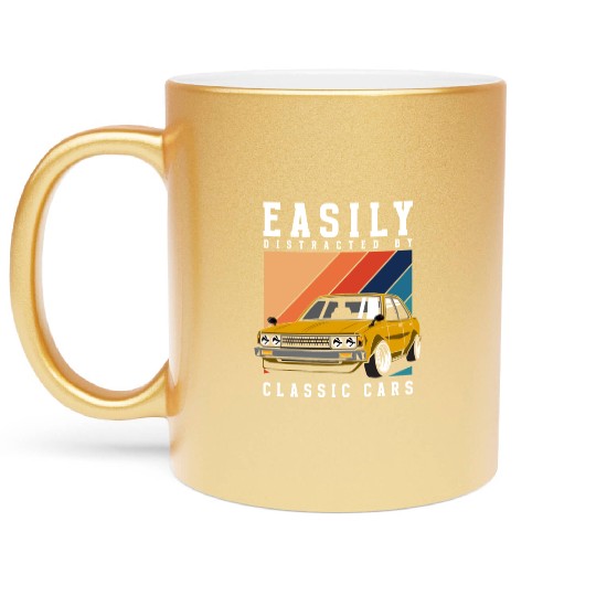 Car Mechanic Classic Metallic Mugs