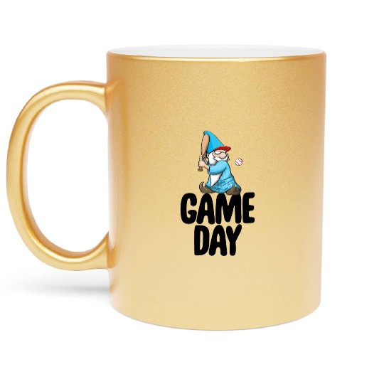 Game Day Metallic Mugs