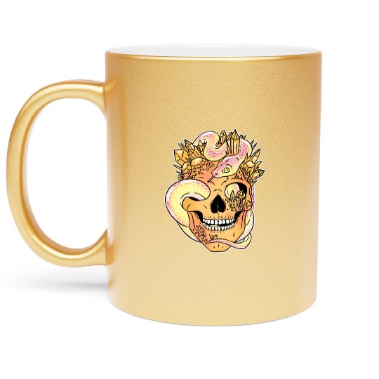 Skull Candy Metallic Mugs