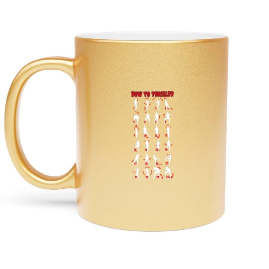 How To Thriller ( for Dark Colours) Metallic Mugs