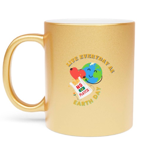 Earth day Metallic Mugs