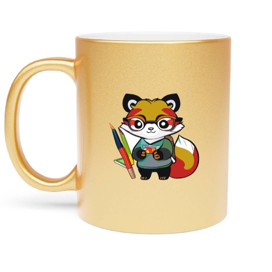 Back to school Metallic Mugs