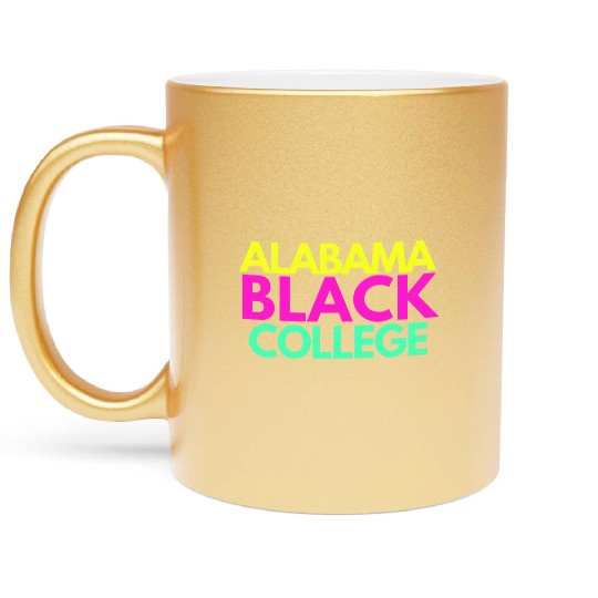 Albm #3 Black College (Fraternity Edition) Metallic Mugs
