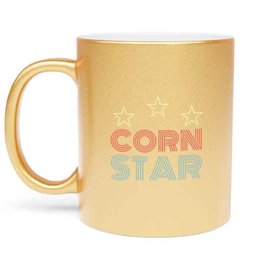 Corn Star Metallic Mugs