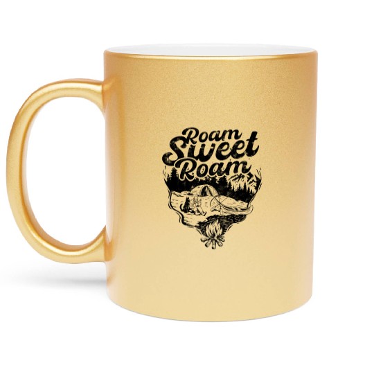 Roam Sweet Roam - Road Trip Metallic Mugs