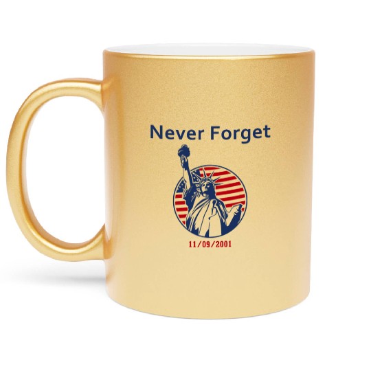 Patriot Day, 11 September Metallic Mugs