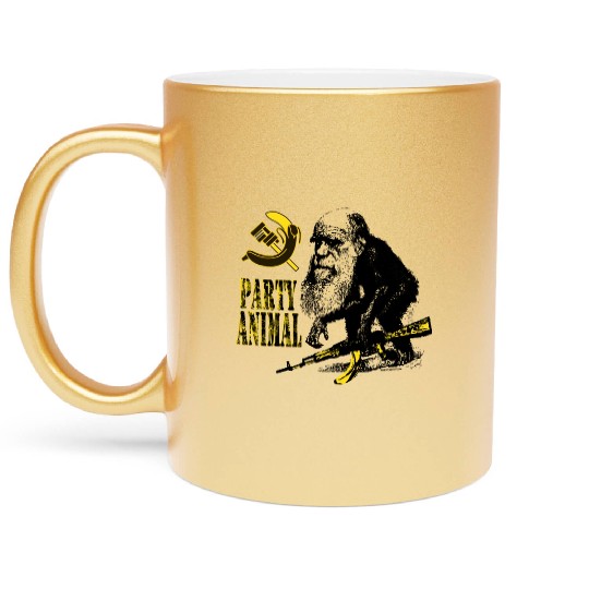 Party Animal! Metallic Mugs