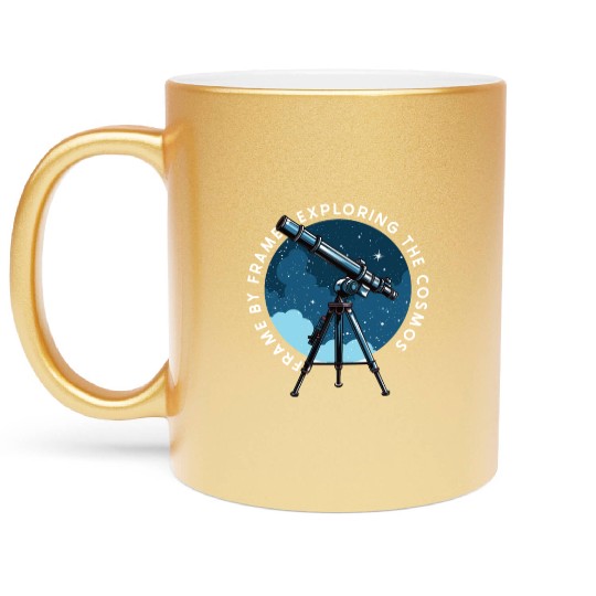 Astrophotography Astronomy Space Camera Star Watch Metallic Mugs