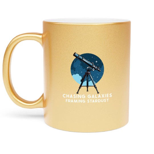 Astrophotography Astronomy Space Camera Star Watch Metallic Mugs