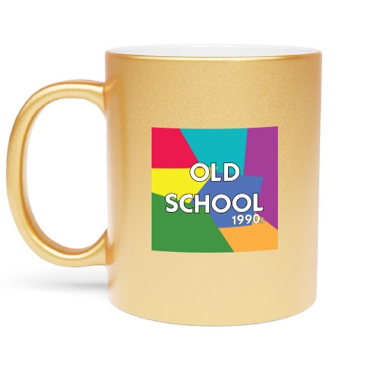 Old school 1990s Metallic Mugs