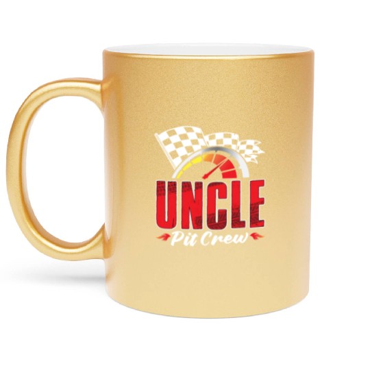 Uncle Pit Crew Metallic Mugs