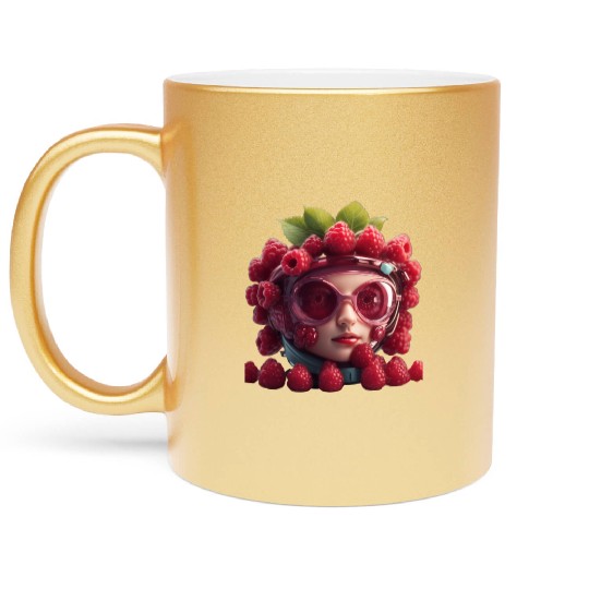 RASPBERRY Metallic Mugs