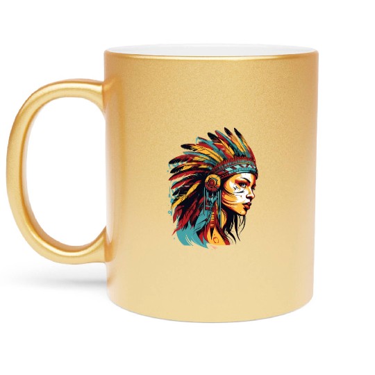Daughter of Nature Metallic Mugs
