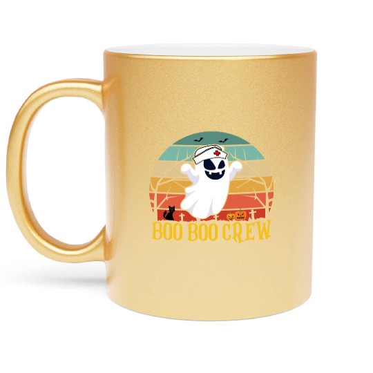 Boo Boo Crew Metallic Mugs