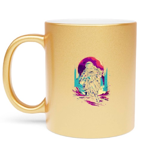 Astro Cycle Metallic Mugs