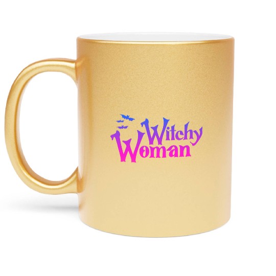 Witchy Woman Metallic Mugs