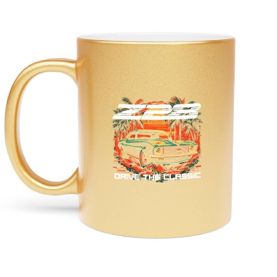 Sunset Camaro Z28 Metallic Mugs
