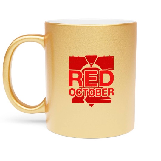 Phillies Red October Philly Philadelphia Metallic Mugs