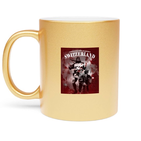 Switzerland Metallic Mugs - Wilhelm Tell - print yourself