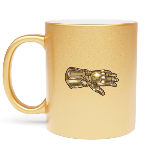 Thanos Infinity Gauntlet Metallic Mugs