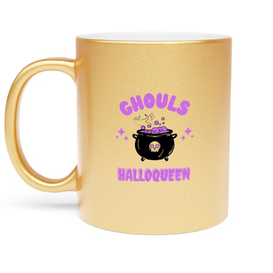 Halloween Metallic Mugs