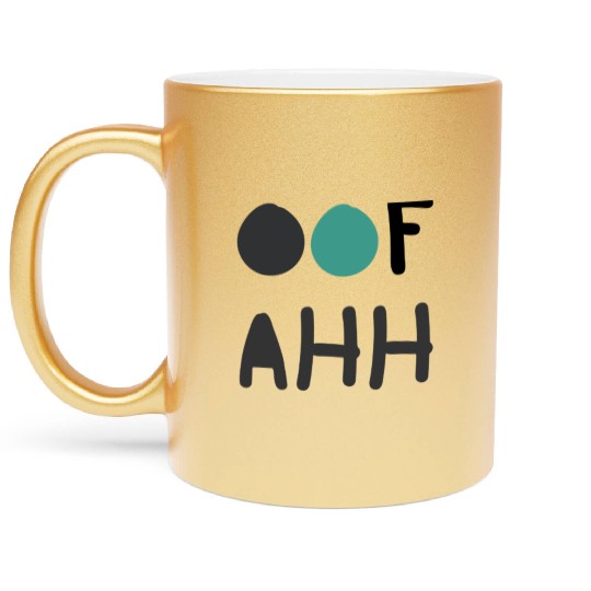 Funny Goofy Ahh Metallic Mugs
