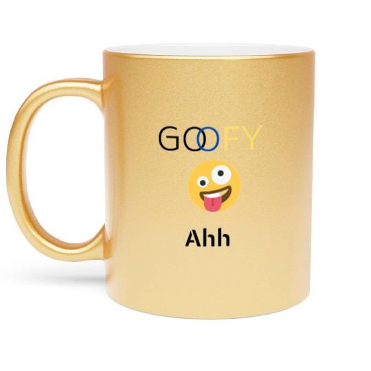 Funny goofy ahh Metallic Mugs