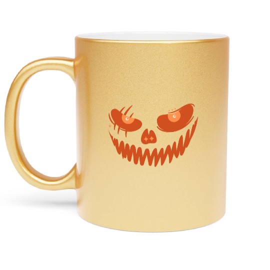 happy Halloween 2023 Metallic Mugs