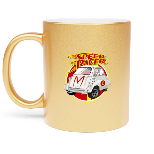 Speed Racer Car Metallic Mugs