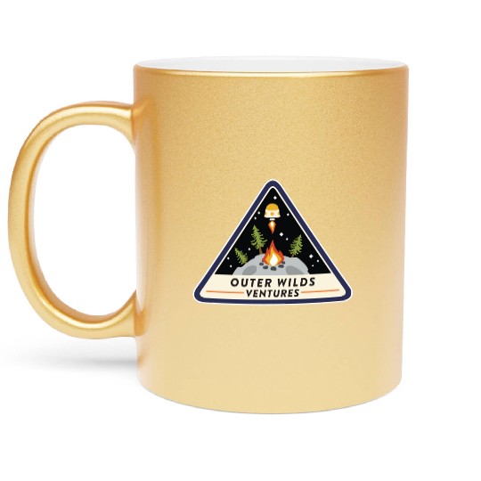 Outer Wilds Ventures Premium Scoop Metallic Mugs