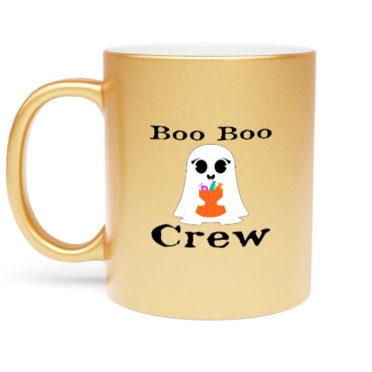 Boo Boo Crew Metallic Mugs