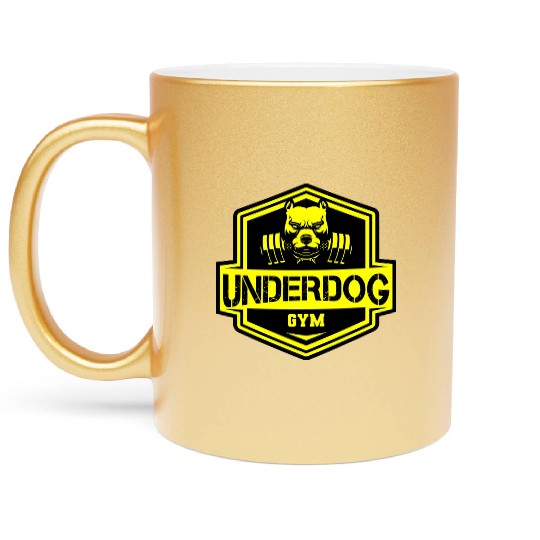 Pitbull - Underdog GYM Metallic Mugs