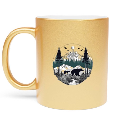 Wilderness Bond Metallic Mugs