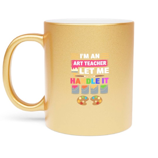 Painting Teach Art Printmaking Art Curriculum Metallic Mugs