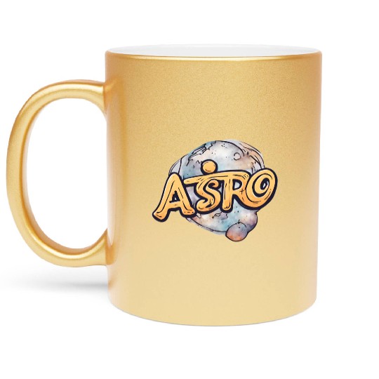 Astro rock Metallic Mugs