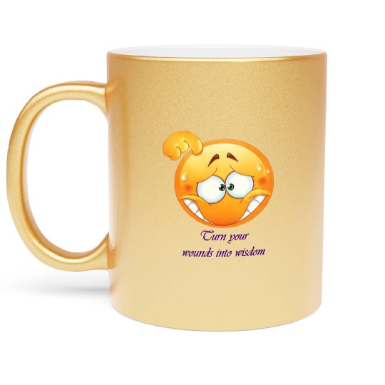 wednesday copy Metallic Mugs