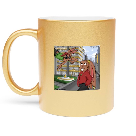 Eddie Cotton-tail Metallic Mugs