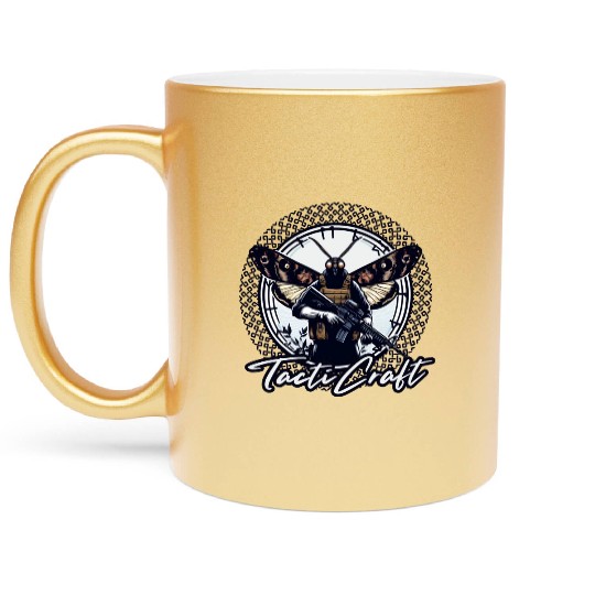 Mothman Operator Metallic Mugs