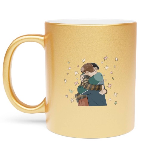 Heartstopper in love Metallic Mugs