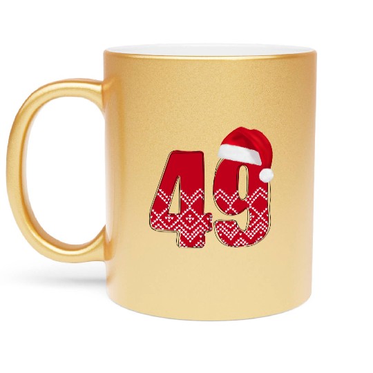 49 Birthday Years - Congratulations Forty Nine Metallic Mugs