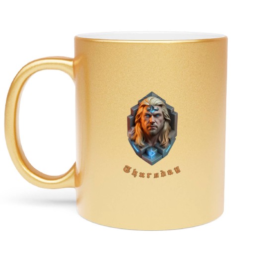Thursday | Day of Thor Metallic Mugs