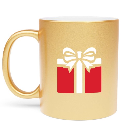 Gift box of joy Metallic Mugs