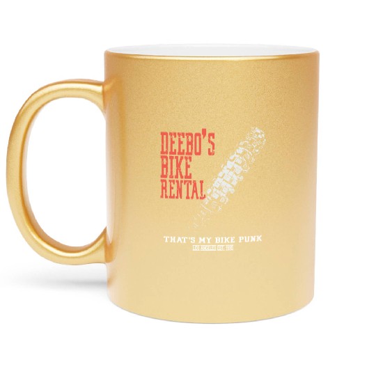 Deebo Bike Rental That's My Bike Punk Los Angeles Metallic Mugs