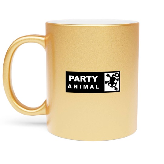 Party Animal 2 Metallic Mugs