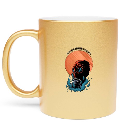 Toxic World Biological Warfare Metallic Mugs