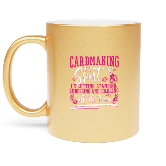 Cardmaker Scrapbooking Cardmaking Kits for Adults Metallic Mugs