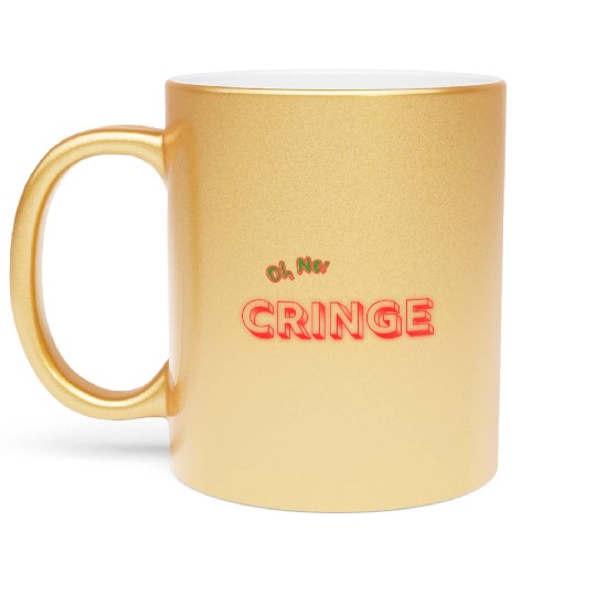 Cringe 2 Metallic Mugs